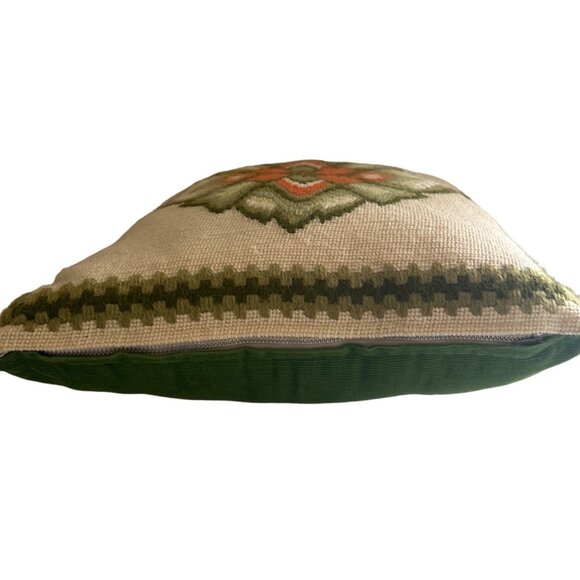 Bucilla Seashell Handmade Needlepoint Pillow - Picture 6 of 7